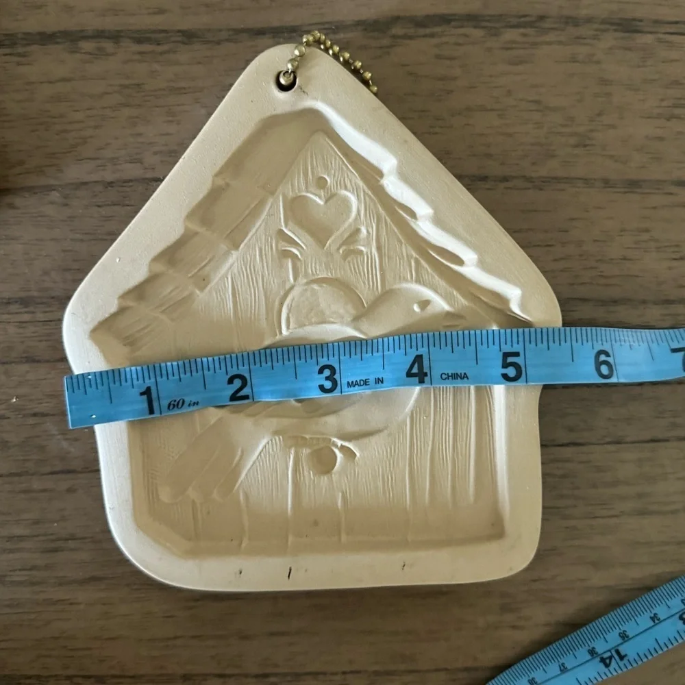 Brown Bag cookie art rocking horse and bird house